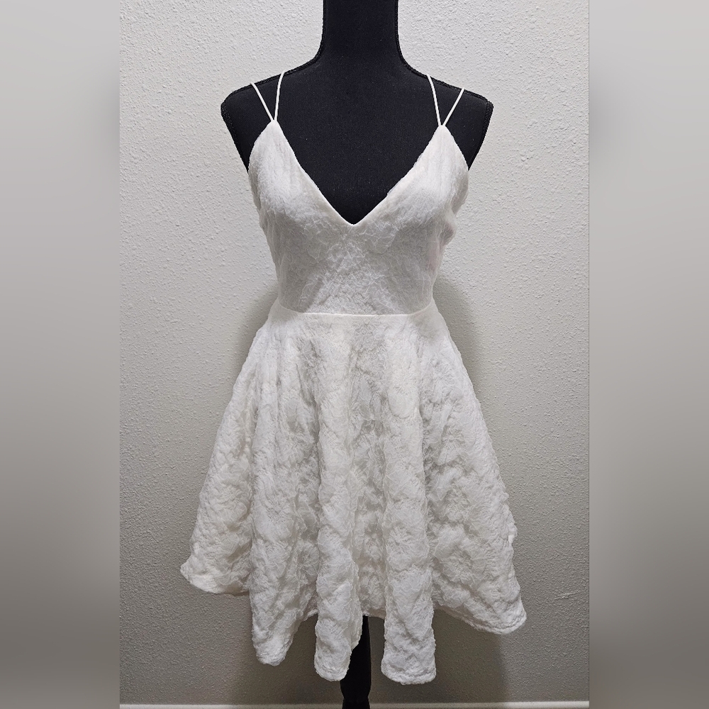 Lovely Day Lace Mini Dress